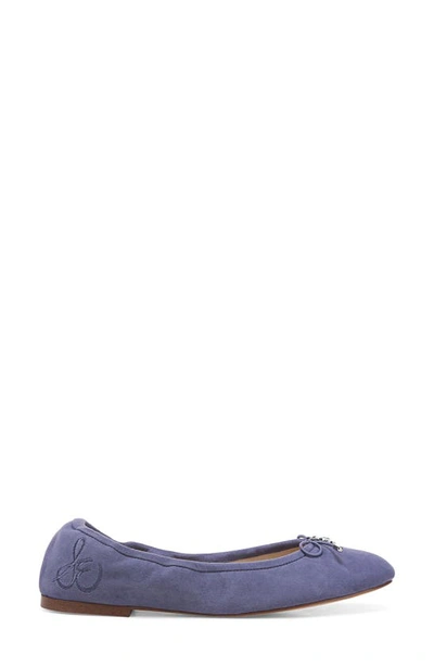 Shop Sam Edelman Felicia Flat In Dusty Violet