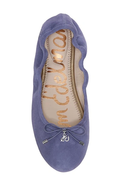 Shop Sam Edelman Felicia Flat In Dusty Violet