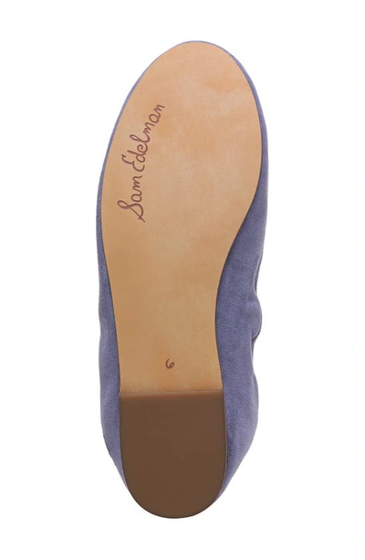 Shop Sam Edelman Felicia Flat In Dusty Violet