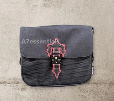 Pre-owned Trapstar Messenger Bag 2.0 - Black/red Brand ✓ | ModeSens