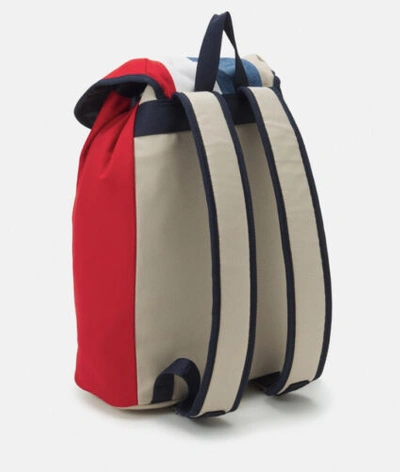 Pre-owned Tommy Hilfiger Tommy Jeans - Colour Block Backpack - Unisex - [brand New] - Multi - Authentic