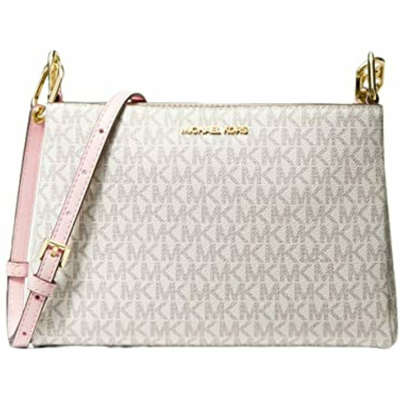 Pre owned Michael Kors Coated Canvas Crossbody Bag Purse Messenger