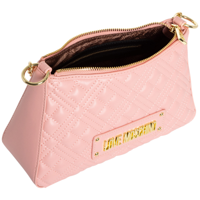 Pre-owned Moschino Love  Handbags Women Jc4135pp0ela0600 Pink Small Lined Interior Bag