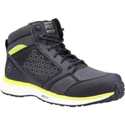 TIMBERLAND PRO Pre-owned Reaxion Mid Composite Safety Boot Black/yellow