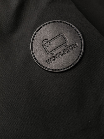 Woolrich Weoka Down-padded Parka In Schwarz