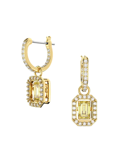 Shop Swarovski Women's Millenia Goldtone-plated & Crystal Drop Earrings