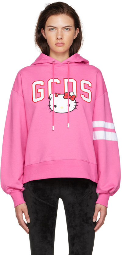 Gcds Felpa Con Cappuccio Hello Kitty In Pink | ModeSens