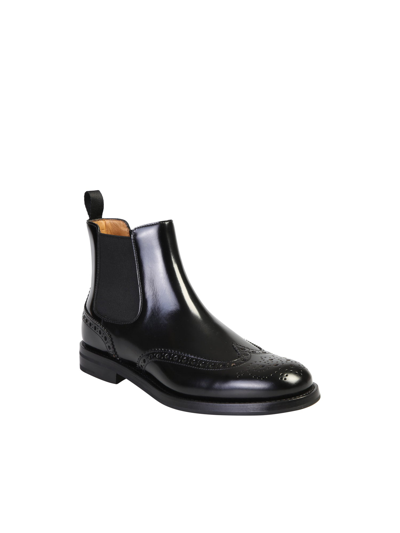 Shop Church's Ketsby Leather Ankle Boots In Black