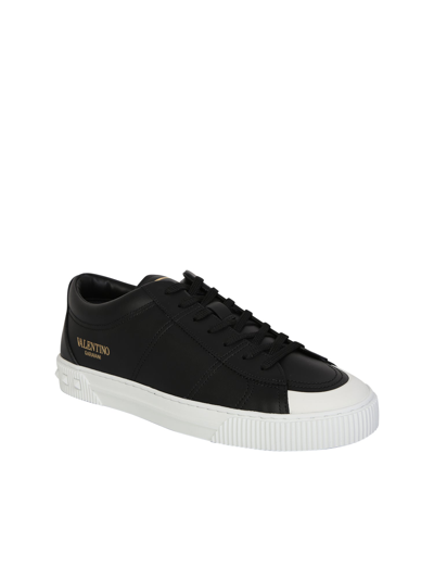 Shop Valentino Garavani Cityplanet Low-top Sneakers By  Garavani Are Simple But Refined In Black