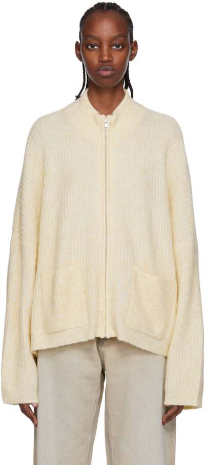 Shop Holzweiler Yellow Penguin Sweater In 1151 Lt. Yellow