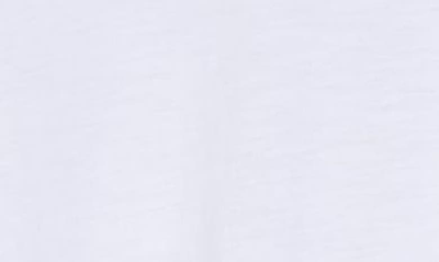 Vince Short Sleeve Slub Crewneck T-shirt In Optic White