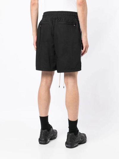Shop Domrebel Basketball Drawstring Shorts In Black