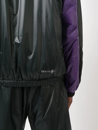 Moncler Peyrus Hooded Sports Jacket In Grey