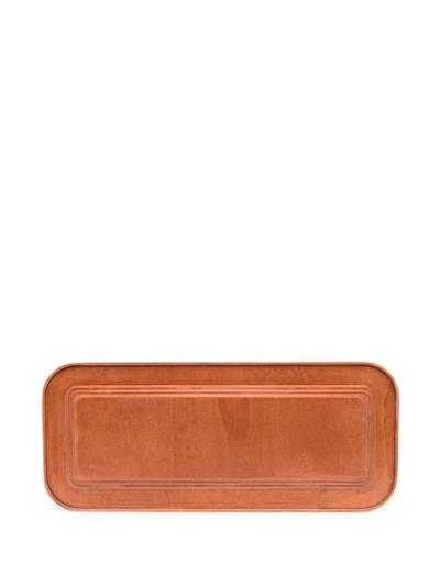 Fornasetti Cammei Wood Tray In Neutrals