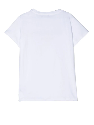 BALMAIN LOGO-PRINT SHORT-SLEEVE T-SHIRT 