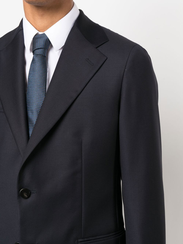 D4.0 single-breasted two-piece suit - Black