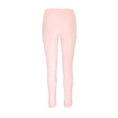 Shop Moschino Underwear Leopard Logo Track Pants In Pink