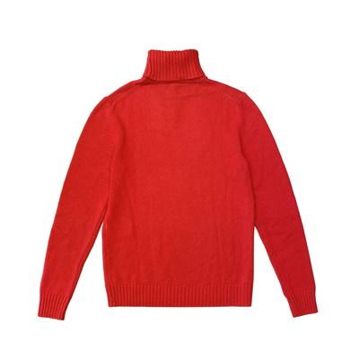 Shop Fendi Cashmere Turtleneck Knit In Red