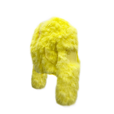 Dsquared2 Feathers Bomber Jacket Women In Yellow