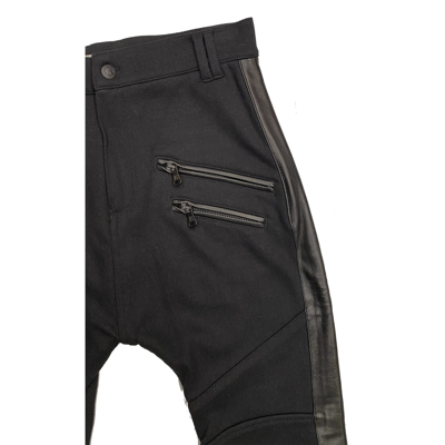 Balmain Cut Pants In Black | ModeSens