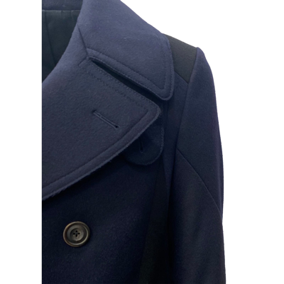 Shop Alexander Mcqueen Wool Jacket In Blue