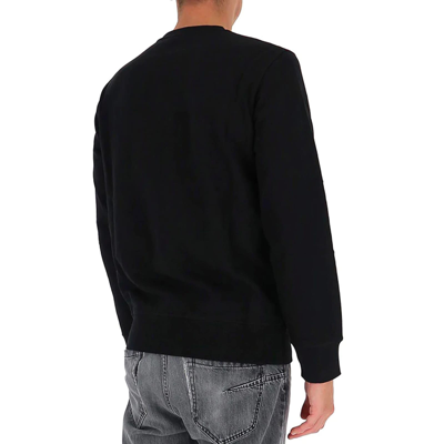 Shop Alexander Mcqueen Logo Embroidered Sweatshirt In Black