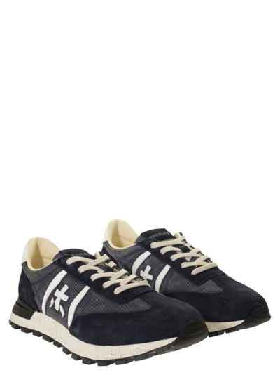 Shop Premiata Johnlow 5458 - Sneakers In Blue