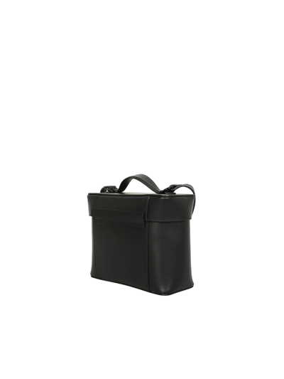 Shop Gia Borghini Combining Practicality With Style,  Present This Tote Bag Featuring A Boxy Silhouette In Black