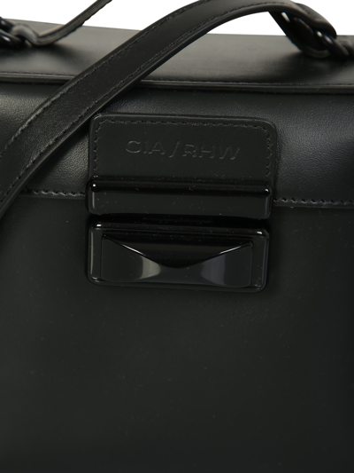 Gia Borghini Combining Practicality With Style,  Present This Tote Bag Featuring A Boxy Silhouette In Black