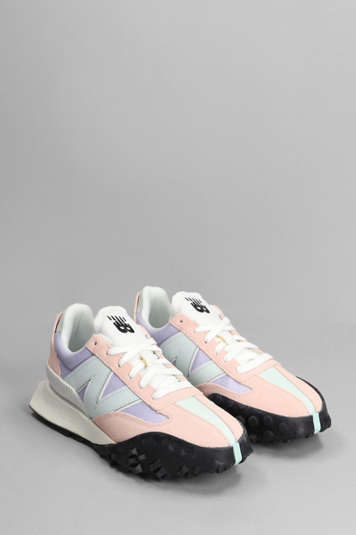 Shop New Balance Xc-72 Sneakers In Rose-pink Suede And Fabric