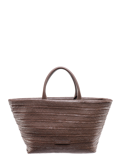 Shop Brunello Cucinelli Handbag In Brown