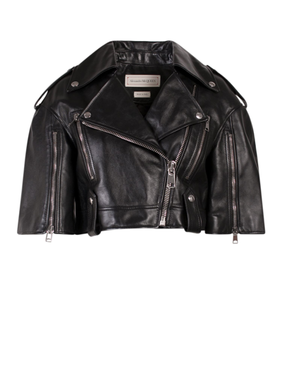 Shop Alexander Mcqueen Jacket In Black