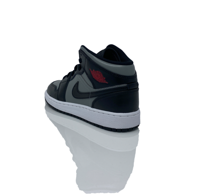 Pre-owned Nike Air Jordan 1 Shadow Red Gs | Black / Gym Red - Particle Grey | 554725-096