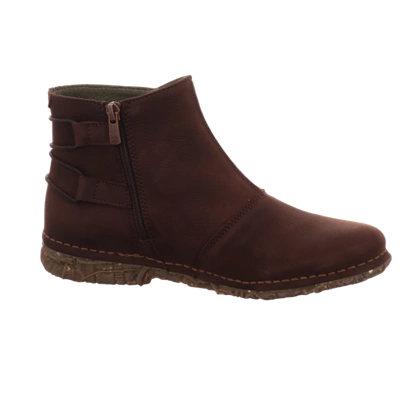 Pre-owned El Naturalista Damen Stiefeletten Angkor N917 Brown Pleasant Braun 749677