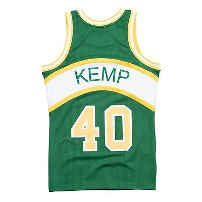 Pre-owned Mitchell & Ness Swingman Mesh Jersey Seattle Supersonics 1994-95 Shawn Kemp