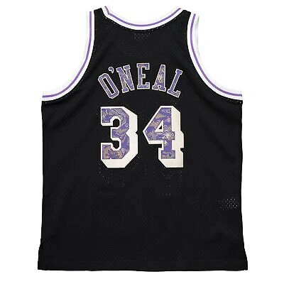 Pre-owned Mitchell & Ness Lunar Year Swingman Jersey La Lakers Shaquille O'neal