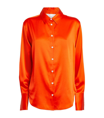 Shop Frame The Standard Shirt In Orange