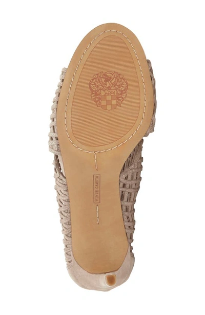 Shop Vince Camuto Armenta Sandal In Wild Mushroom Suede