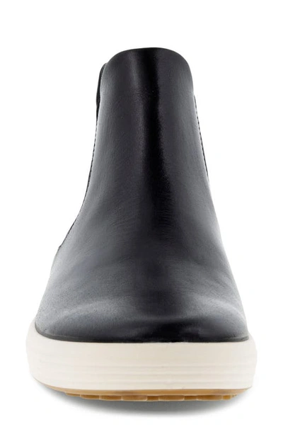 Shop Ecco Soft 7 Chelsea Boot In Black