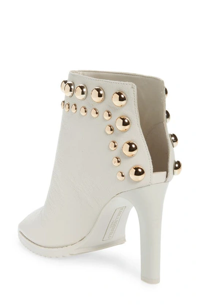 karl lagerfeld peep toe booties