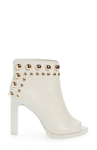 karl lagerfeld peep toe booties