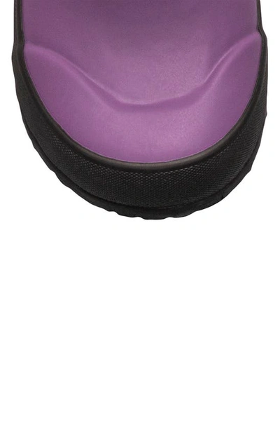 Bogs Plush Insulated Waterproof Rain Boot In Purple