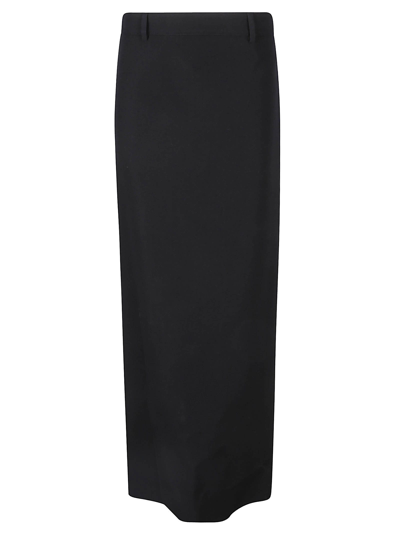 Shop Balenciaga Straight Skirt In Black