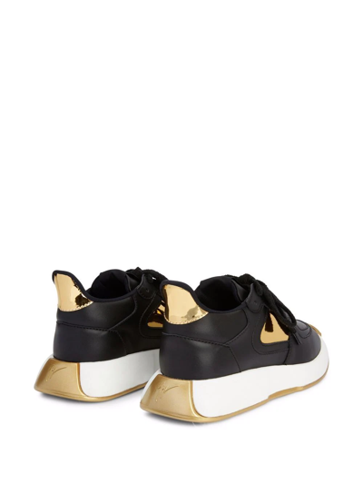 Giuseppe Zanotti Ferox Lace-up Sneakers In Black
