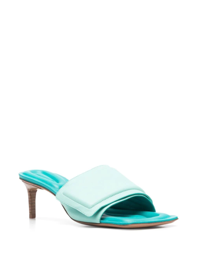 Jacquemus Slip-on 60mm Heels In Blue