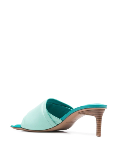 Jacquemus Slip-on 60mm Heels In Blue