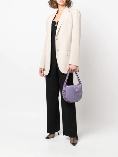 Stella Mccartney Straight-leg Cargo-pocket Trousers In Black