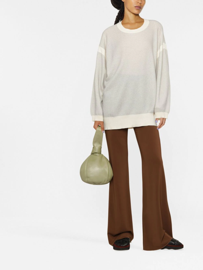 Shop Missoni Drop-shoulder Oversized Jumper In Neutrals