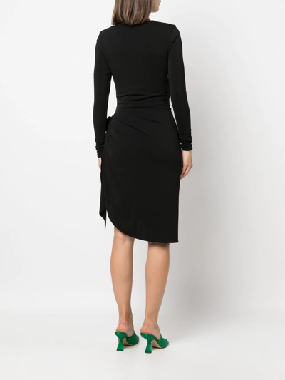 FEDERICA TOSI ASYMMETRIC JERSEY DRESS 