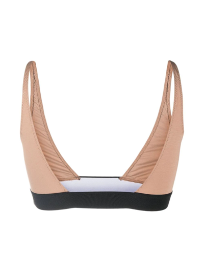 Tom Ford Beige Modal Signature Bralette In Neutrals